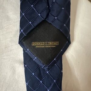 Donald J. Trump Signature Collection Navy Tie